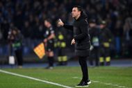 Barcelona manager Xavier Hernandez